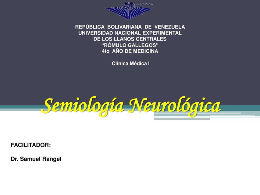 Semiología Neurológica 