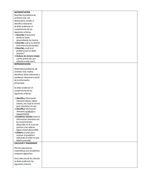 CASO SEMANA 13 QUIMICA