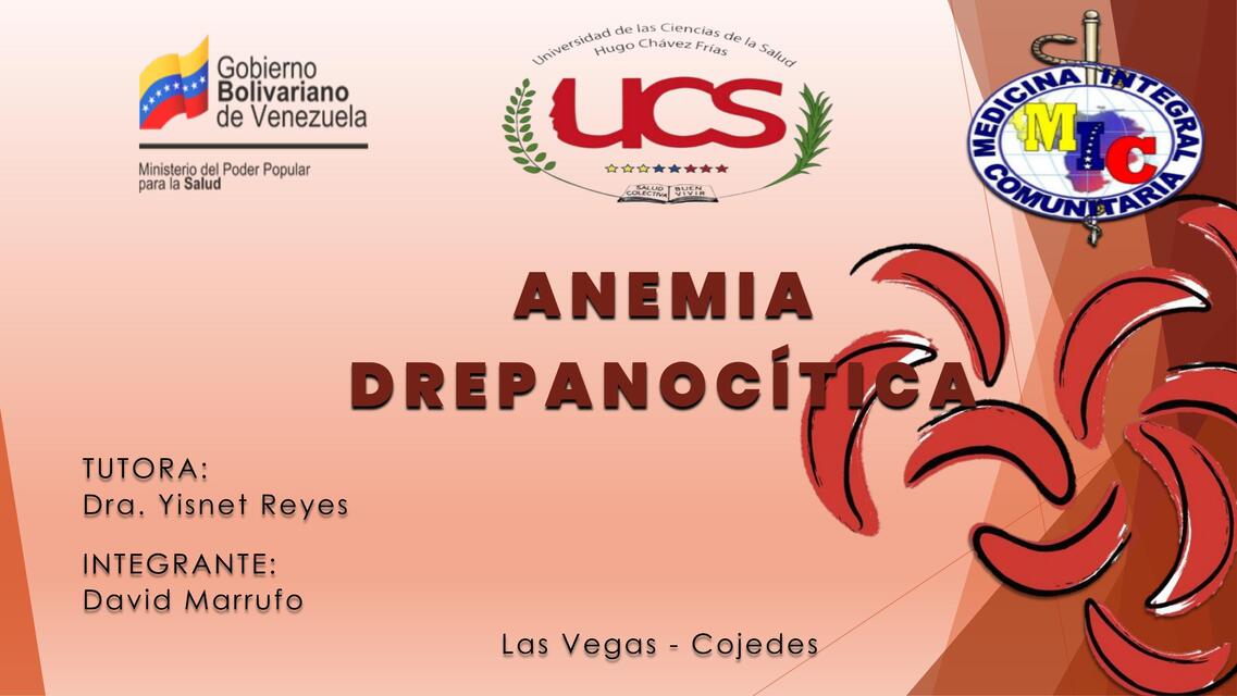 ANEMIA DREPANOCITICA