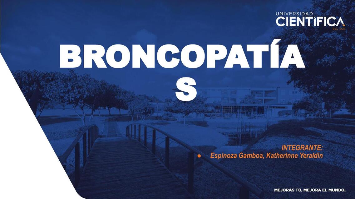 BRONCOPATÍAS