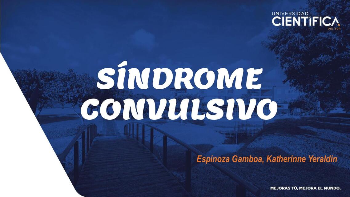 SINDROME CONVULSIVO