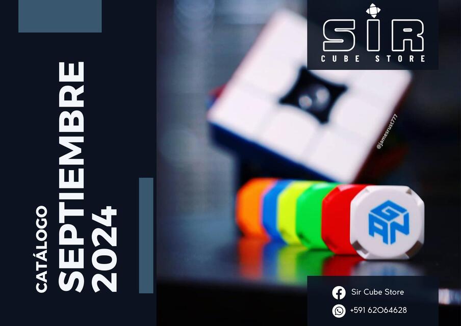 Catalogo Sir Cube Store Septiembre