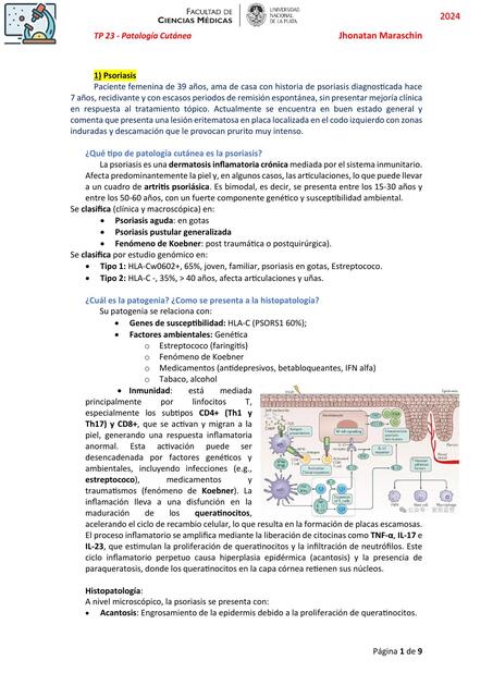 TP 23 Patología cutánea