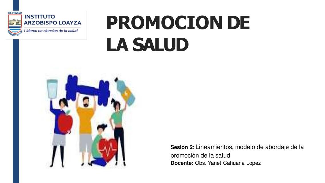 SESION 2 PROMOCION DE LA SALUD