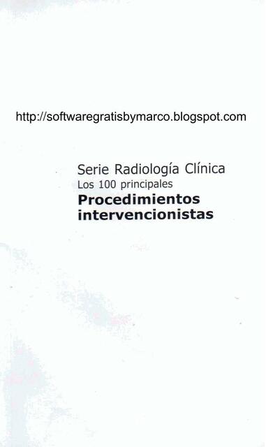 Radiología procedimientos Intervencionistas ELSEVIER