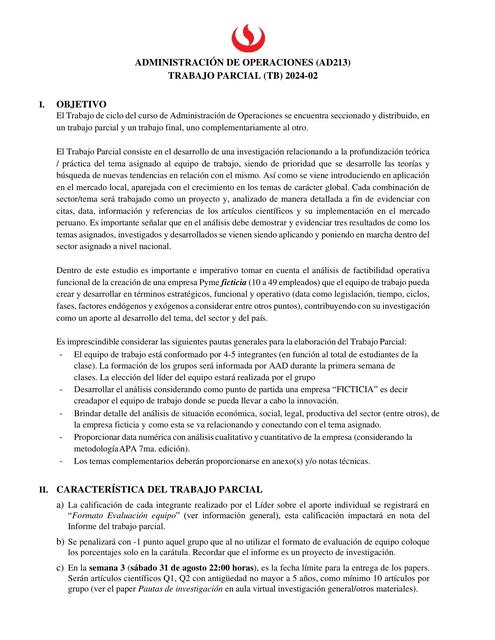 AD213 Estructura Trabajo Parcial 02 pdf