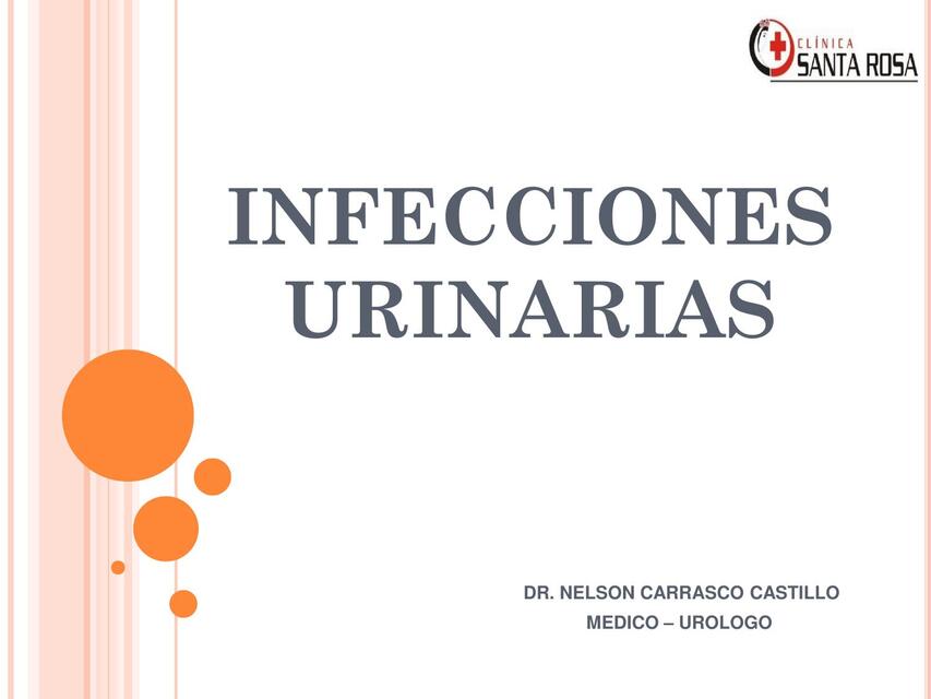 INFECCIONES URINARIAS EXPOSICION