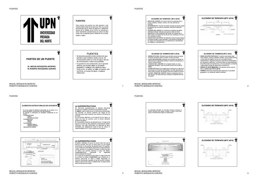 partes de puente