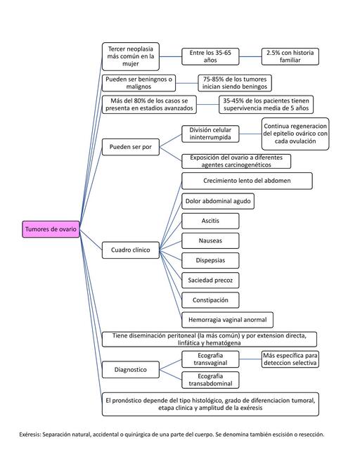 Cáncer de ovario: epidemiología, caudro clinico y clasificación