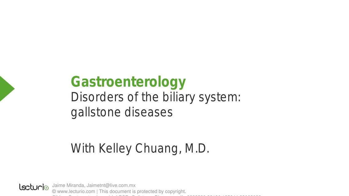 LBSD Gallstone Diseases