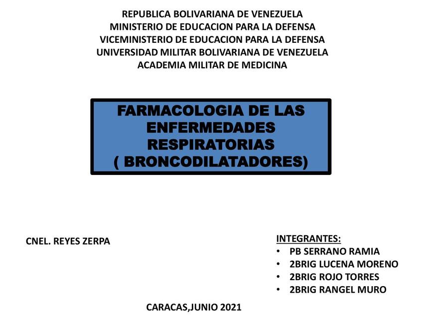 Seminario farmacología 