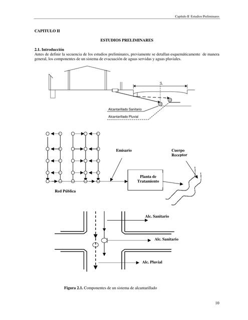 II estudios preliminares