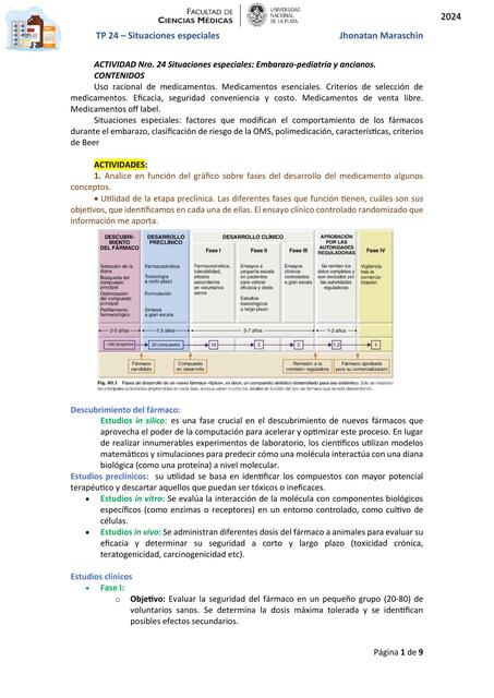 TP 24 Situaciones especiales Embarazo pediatría y