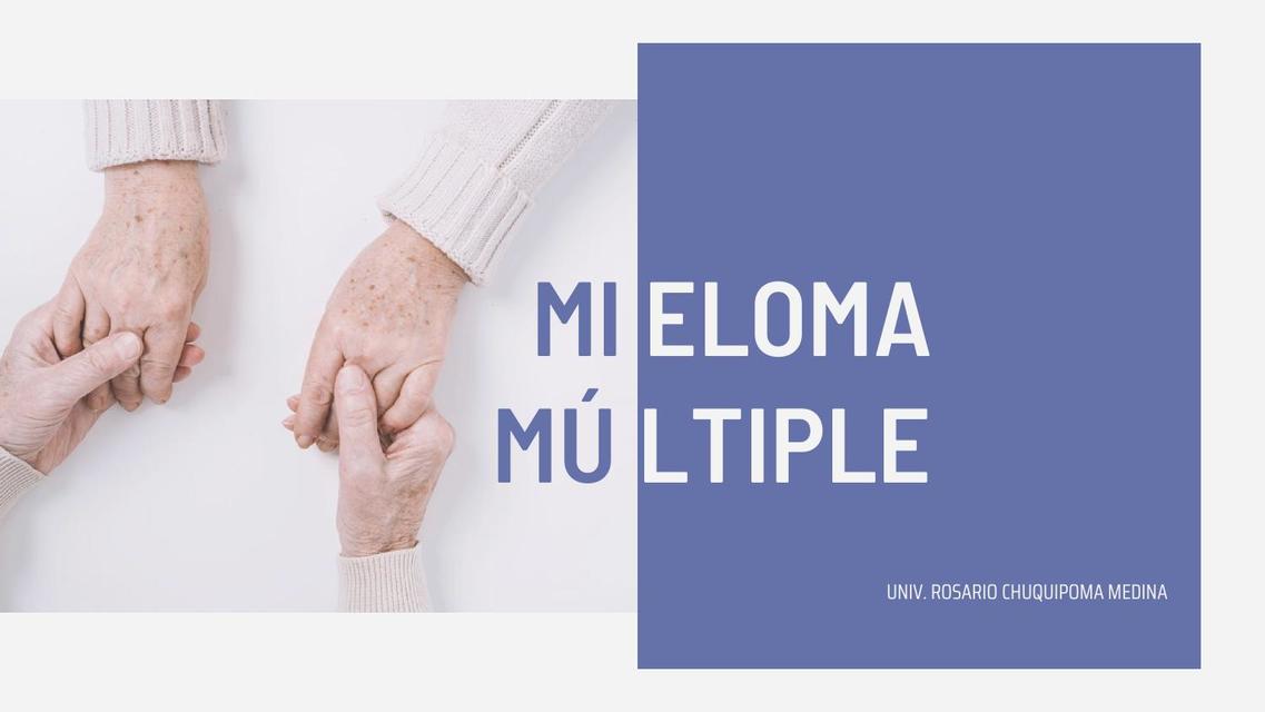 MIELOMA MULTIPLE