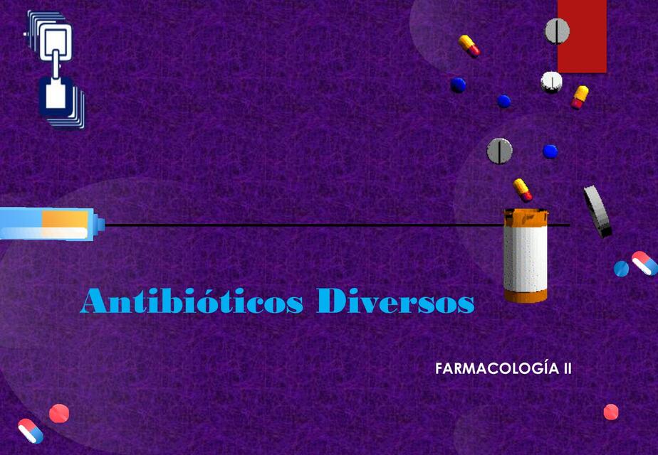 antibioticos diversos