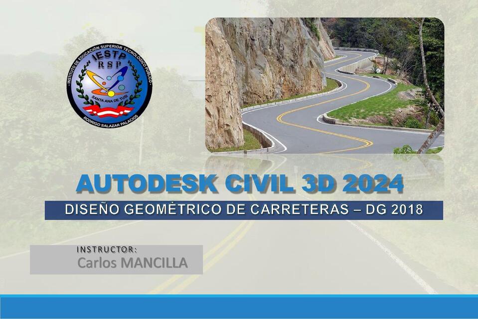 1 0 Civil 3D DG CARRETERAS