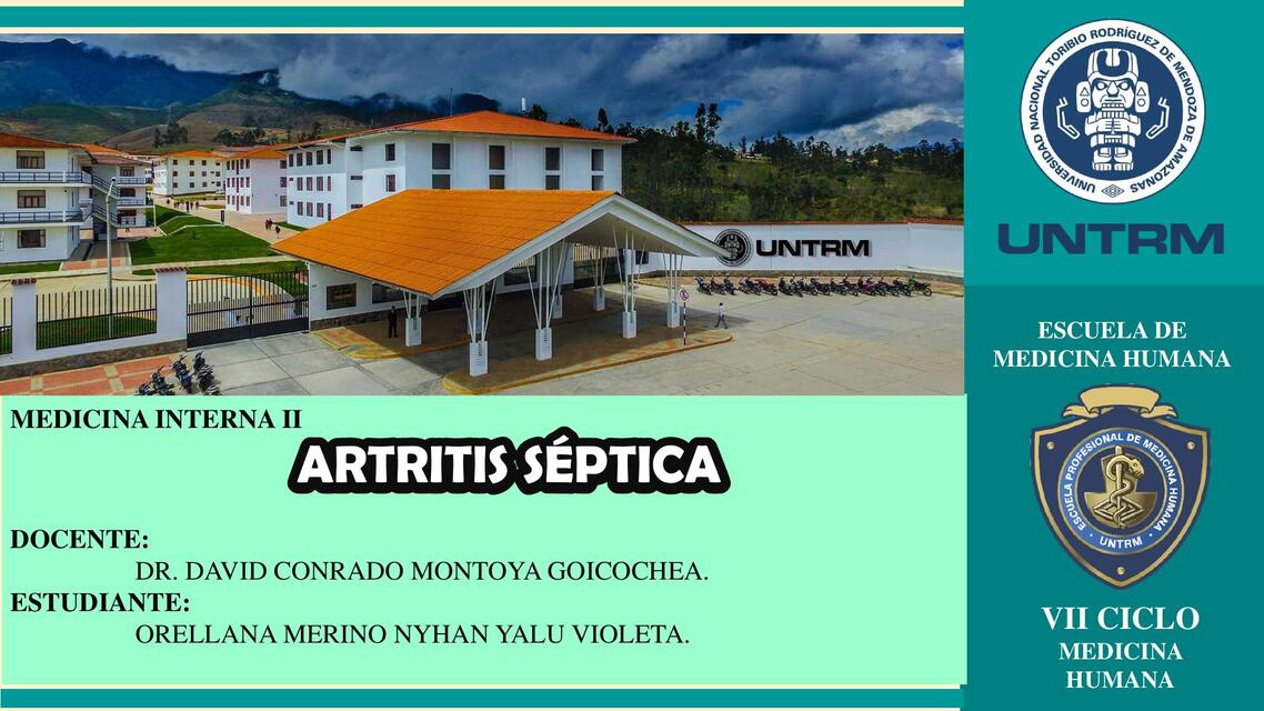 ARTRITIS SEPTICA