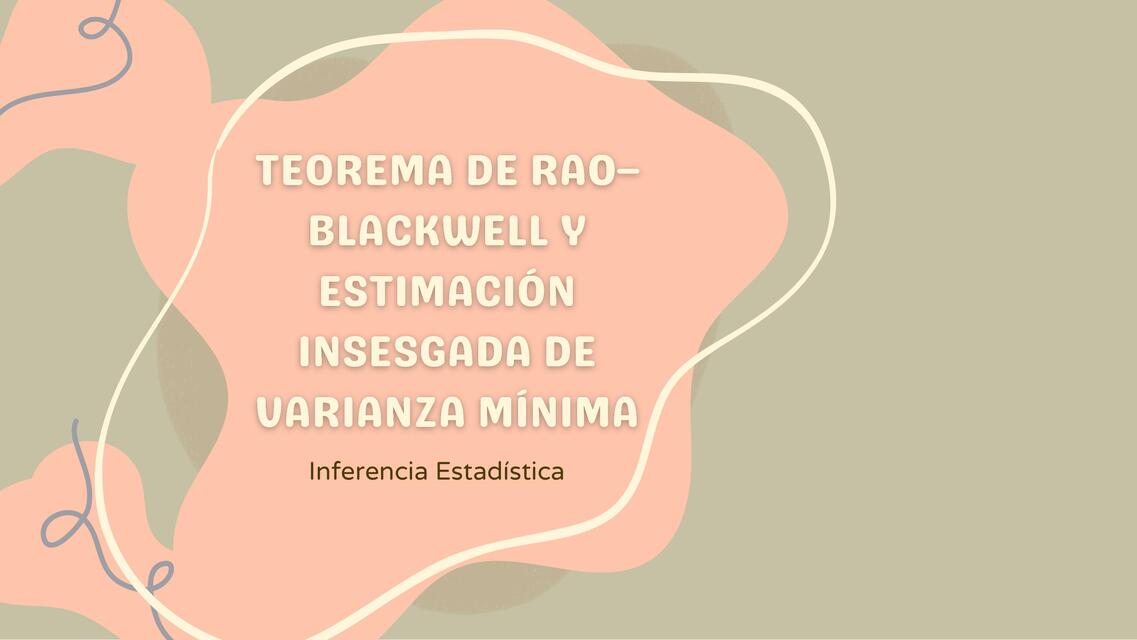 Teorema de Rao Blackwell