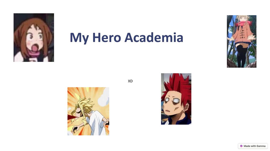 My Hero Academia