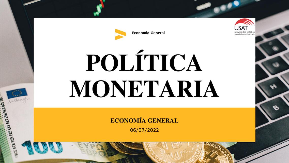 POLITICA MONETARIA