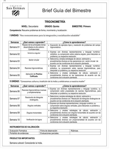 Brief5SecBim1 Trigo