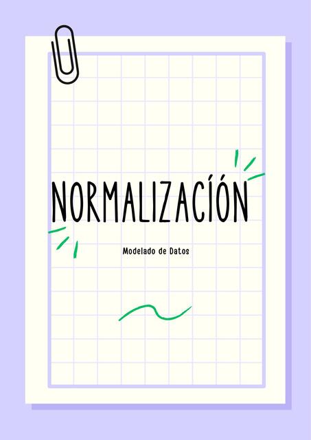 Ejercicios de normalización con base de datos