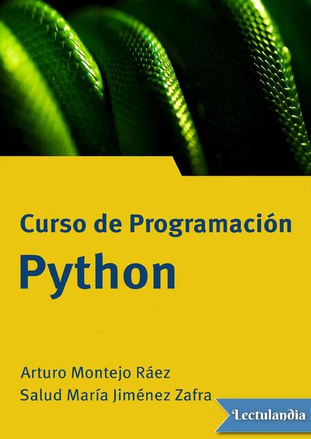 Curso de programacion Python Arturo Montejo Raez