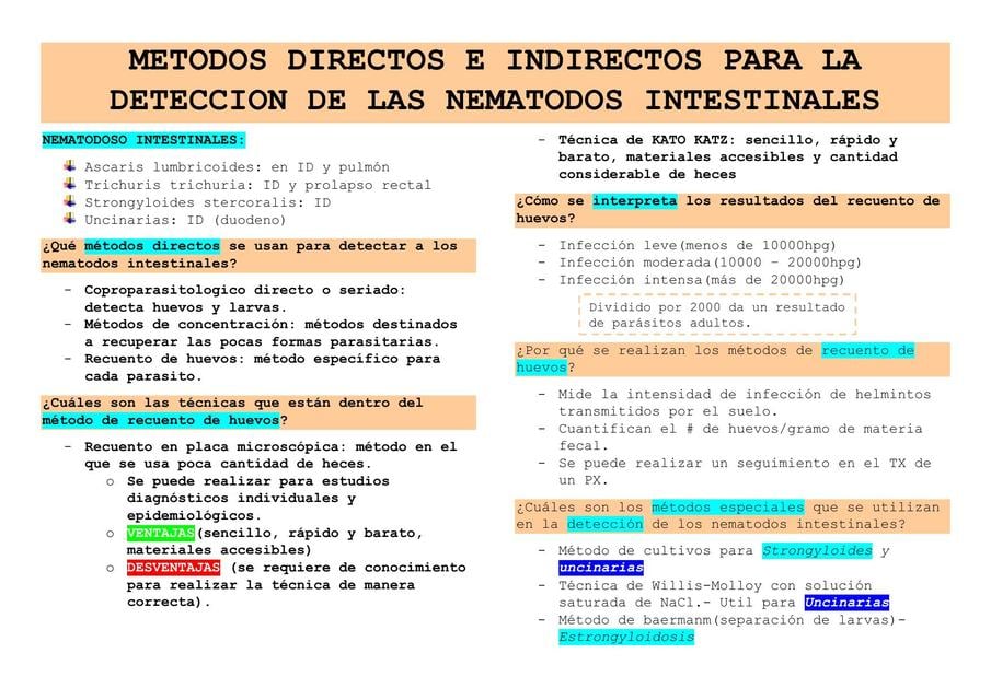 Metodos Directos E Indirectos