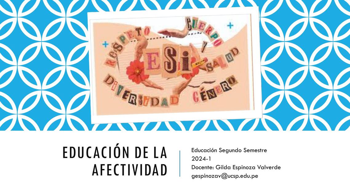 Educación de la afectividad 