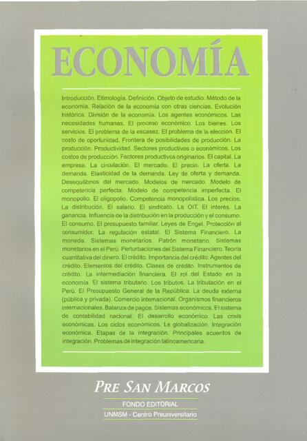 ECONOMIA LIBRO PRE UNMSM