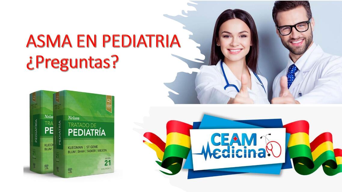 ASMA EN PEDIATRIA preguntas