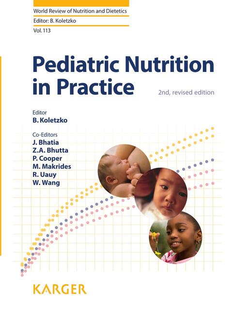 Pediatric nutrition in practice