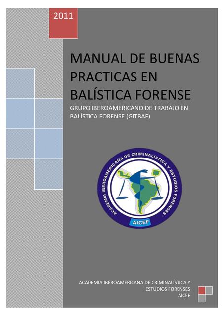 Manual de Buenas Prácticas de BALISTICA