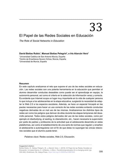 Flashcards de El Papel de las Redes Sociales en Educación | Por DIANA ...