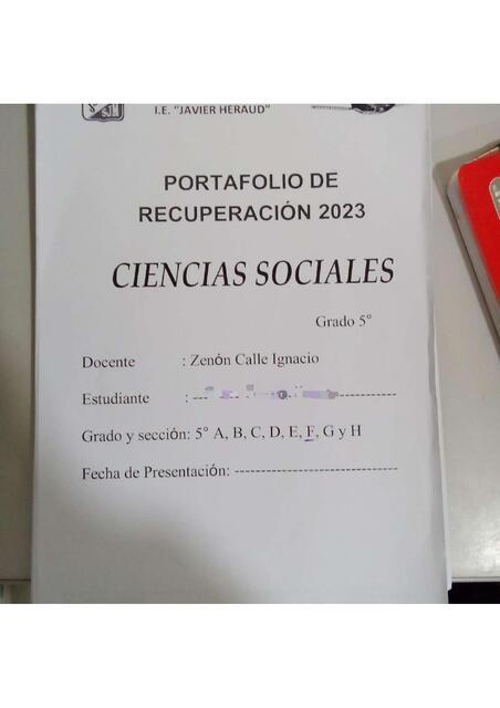 carpeta ciencias sociales jueves