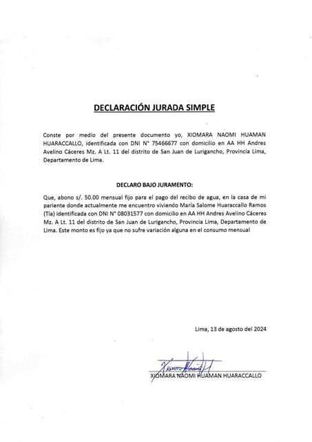 SERVICIO DE AGUA documento guia