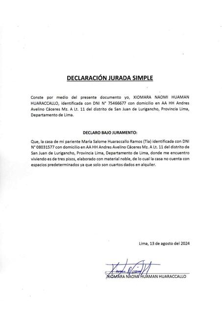 ESTADO DE VIVIENDA documento guia