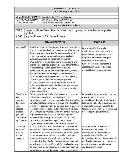 RA Participación