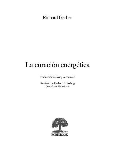 LA CURACION ENERGETICA