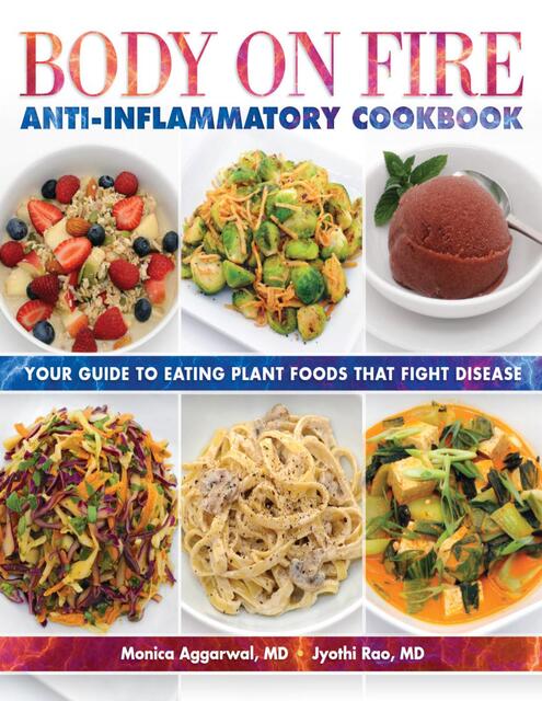 Body on Fire Anti Inflammatory cookbook