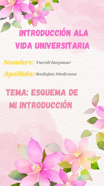 Introducción a la vida universitaria