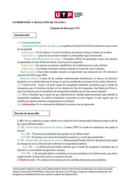 Esquema de producción 1