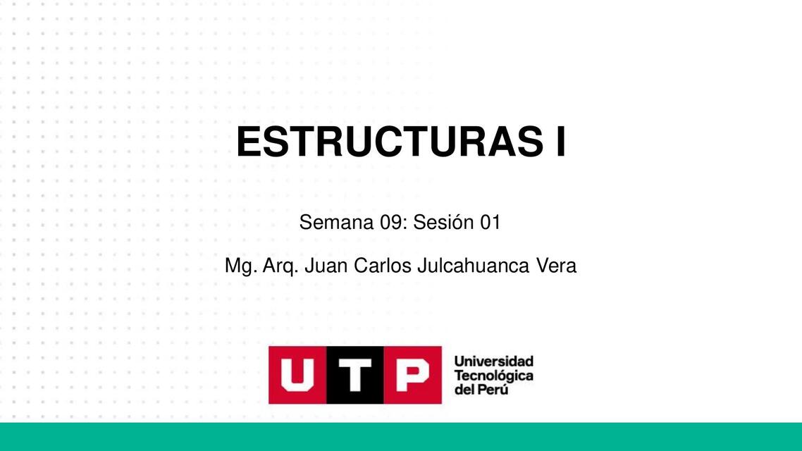 S09 s1 Estructuras I