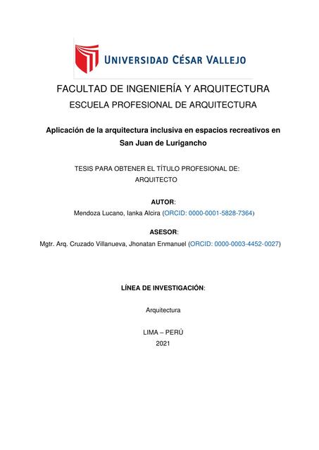 Arquitectura inclusiva