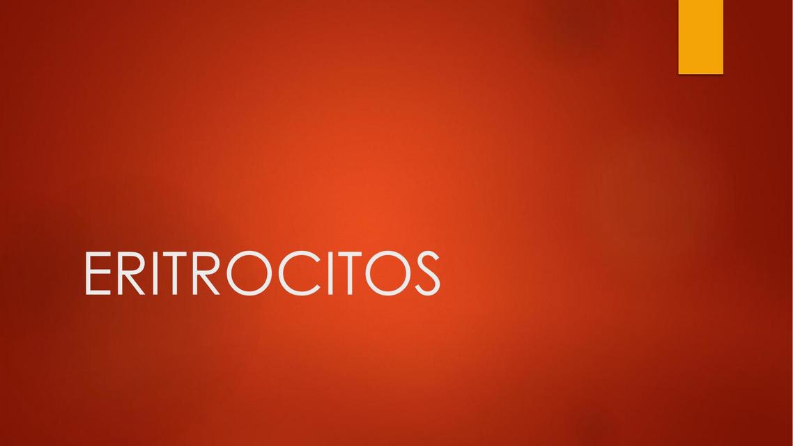 ERITROCITOS