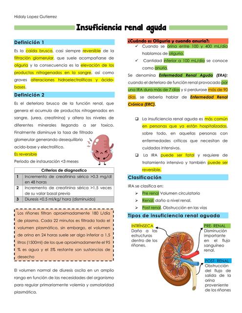 INSUFICIENCIA RENAL