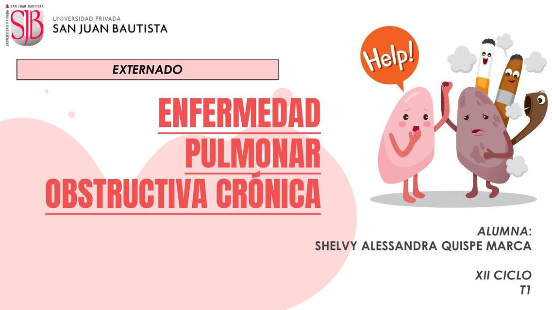 EPOC ENFERMEDAD PULMONAR OBSTRUCTIVA