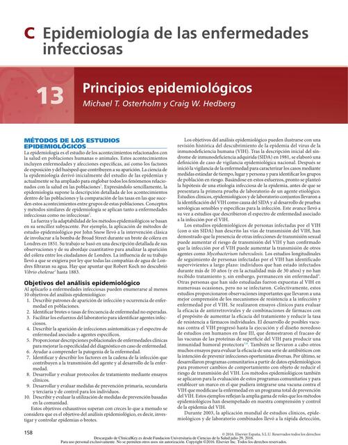 13 datos epidemiologicos