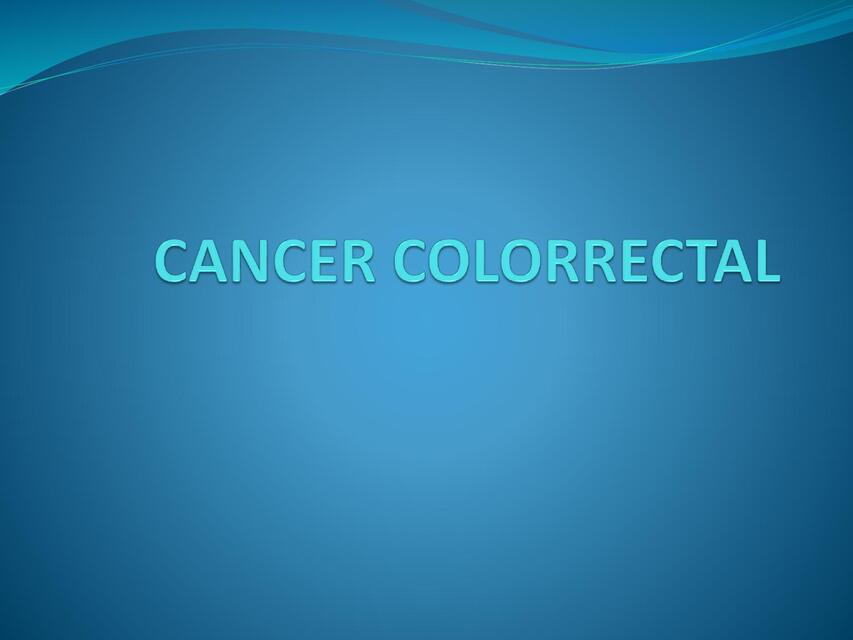 CANCER COLORRECTAL 1