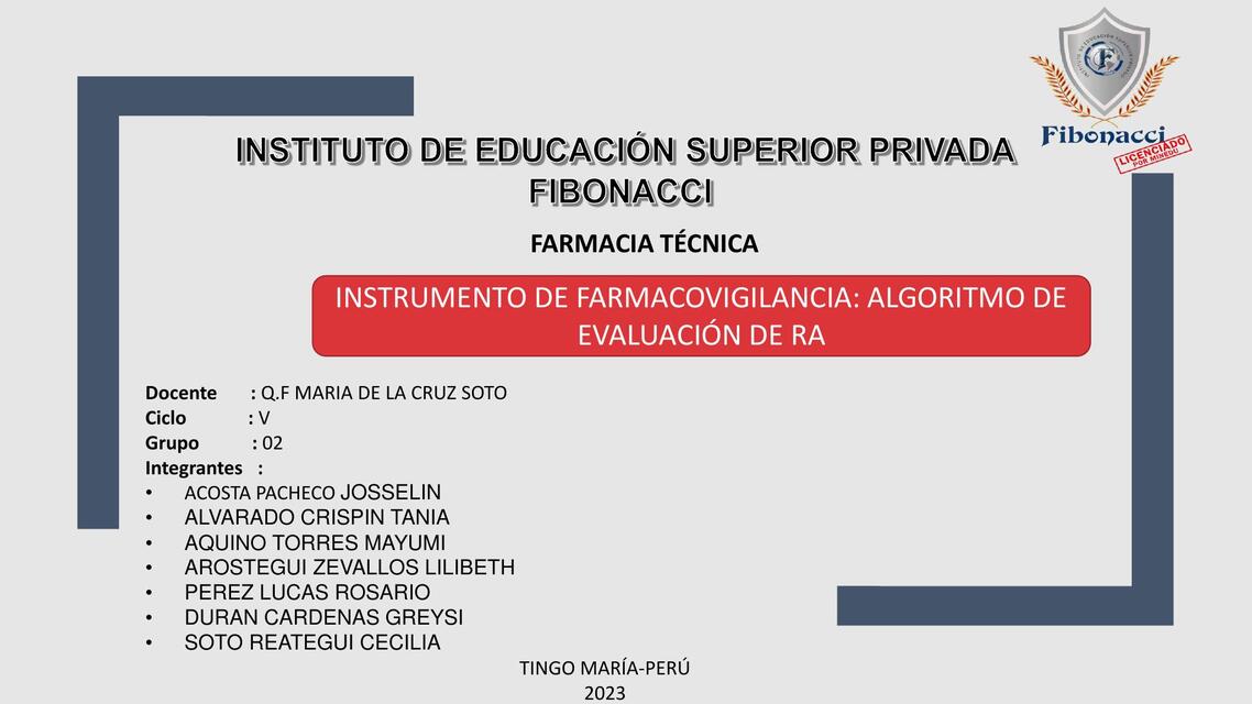 PPT 1 FARMACOVIGILANCIA ACTUAL